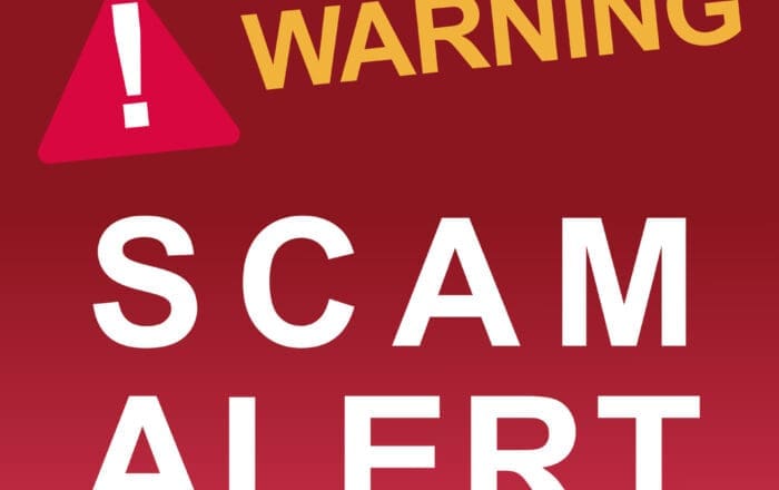 scam alert warning